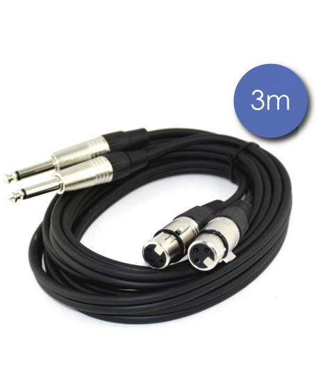 XLR JACK CAB 2113