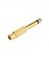 RCA F JACK 6,35mm PREMIUM